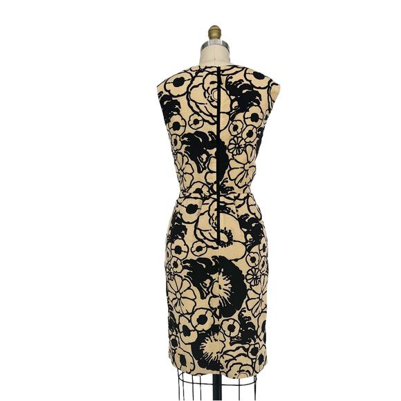 3.1 Phillip Lim Linen Blend Floral Sleeveless Sheath Dress size 10 - Picture 3 of 13